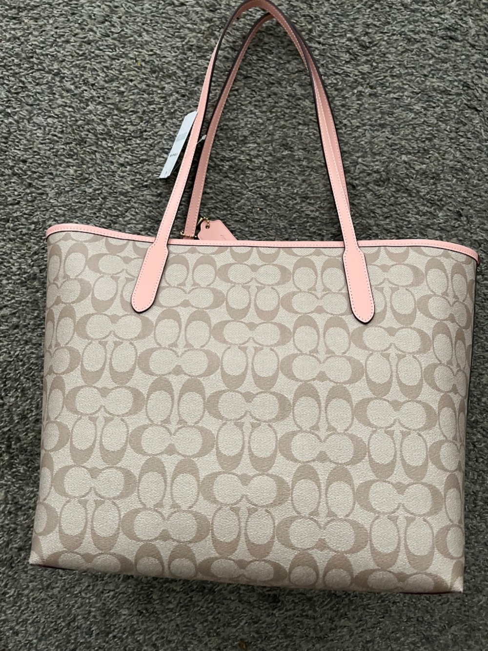 NWT Observed by Us COACH outlet LARGE CITY TOTE - Picture 4 of 5